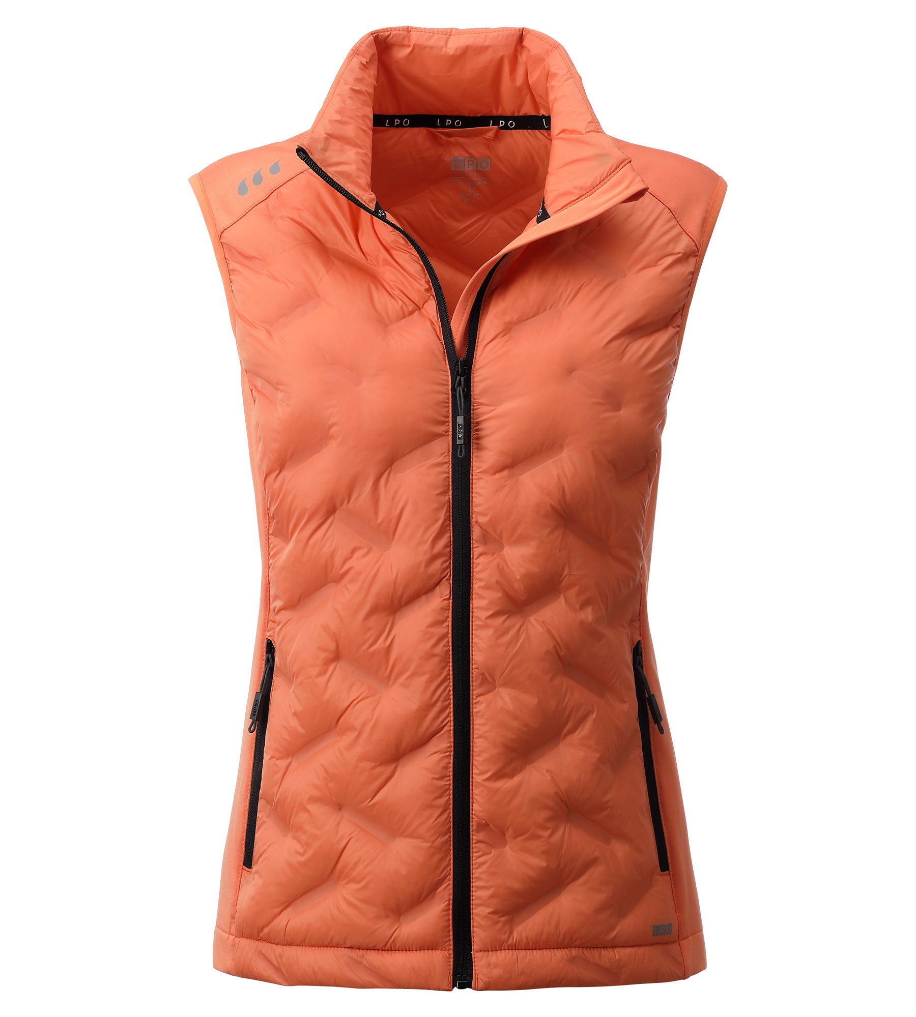 LPO Steppweste, Hybridweste - Yolanda in Farbe orange, Damen