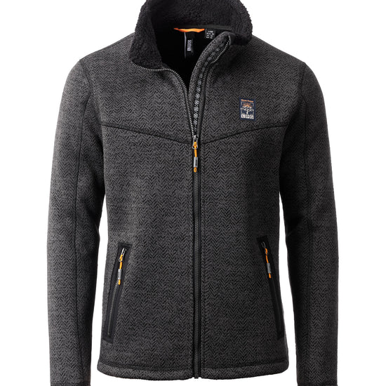 LPO Fleecejacke - James in Farbe dunkelgrau, Herren