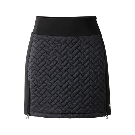 LPO Wattierter Rock, Winterrock- Reka in Farbe schwarz, Damen