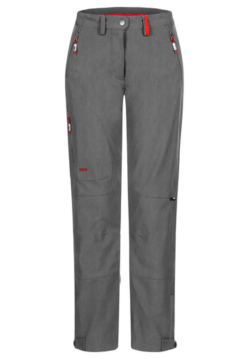 LPO Softshellhose, Trekkinghose - Mary in Farbe grau, Damen